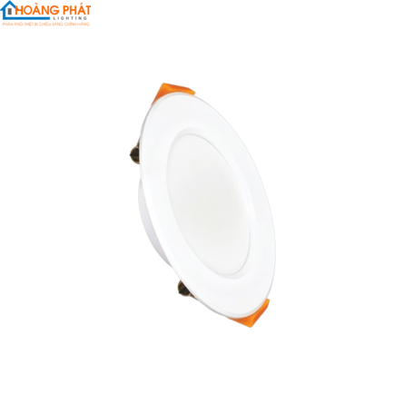 Đèn led âm trần viền trắng đổi màu 5W DLT-5/3C MPE