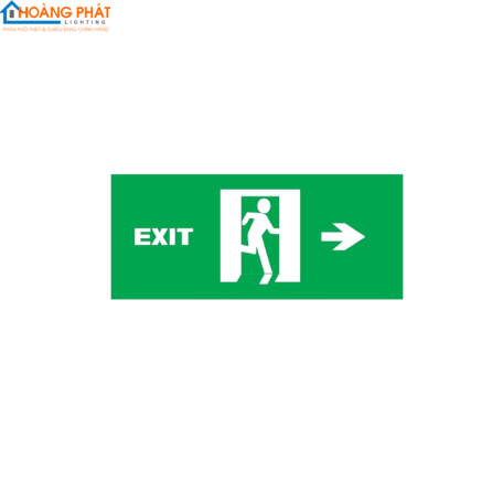 Đèn exit thoát hiểm LSD /P 5W 1 mặt Duhal