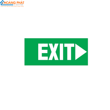 Đèn exit thoát hiểm LSM /R 2W 1 mặt Duhal