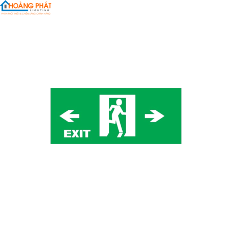 Đèn exit thoát hiểm LSM /H 2W 1 mặt Duhal