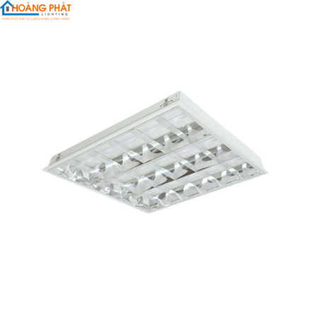 Máng đèn led phản quang âm trần TDA309 3x9W T5 600x600 Duhal