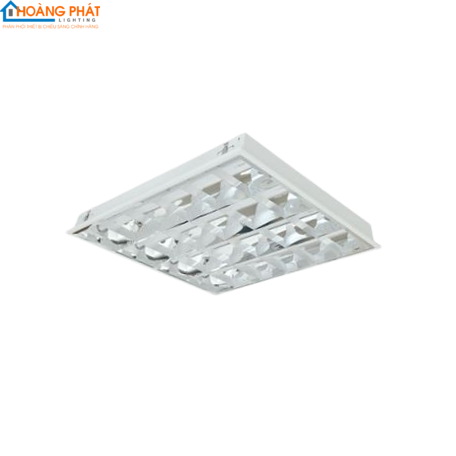 Máng đèn led phản quang âm trần TDA409 4x9W T5 600x600 Duhal