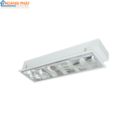 Máng đèn led phản quang âm trần LDA109 6500K 1x9W 600x200 T8 Duhal