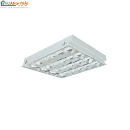 Máng đèn led phản quang âm trần LDA409 3000K 4x9W 600x600 T8 Duhal