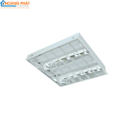 Máng đèn led phản quang âm trần LDA6209 6500K 2x9W 600x600 T8 Duhal