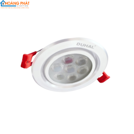 Đèn led âm trần SDFN207 6500K 7W Duhal