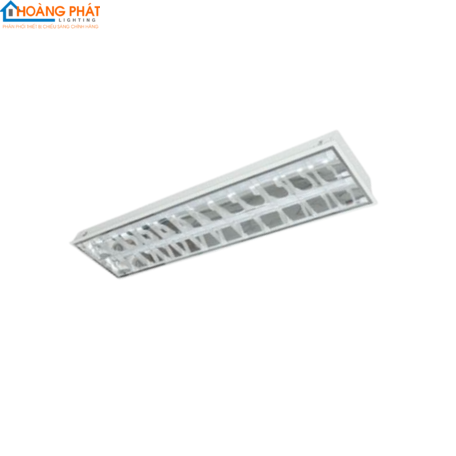 Máng đèn led phản quang âm trần LDA218 3000K 2x18W 1200x300 T8 Duhal