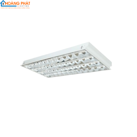 Máng đèn led phản quang âm trần LDA418 3000K 4x18W 1200x600 T8 Duhal