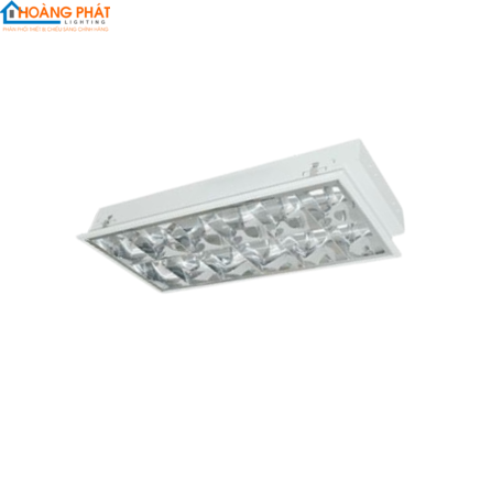 Máng đèn led phản quang âm trần LCA209 6500K 2x9W 600x300 T8 Duhal