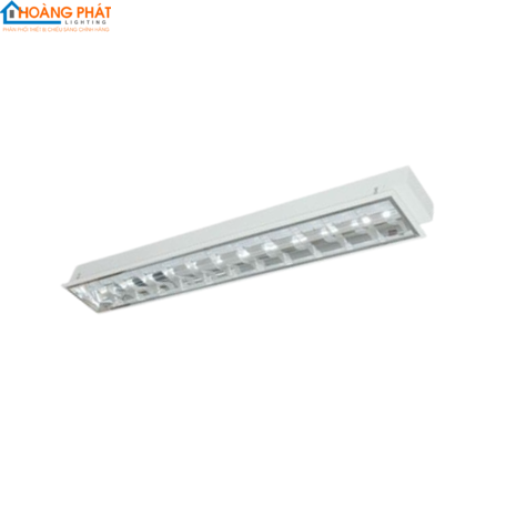 Máng đèn led phản quang âm trần LCA118 3000K 1x18W 1200x200 T8 Duhal