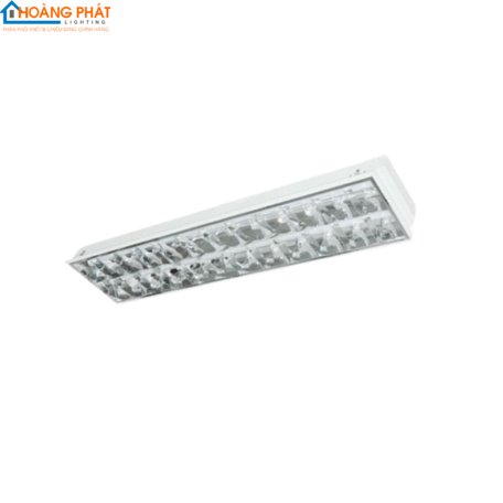 Máng đèn led phản quang âm trần LCA218 6500K 2x18W 1200x300 T8 Duhal