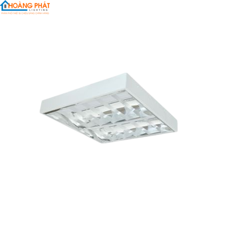 Máng đèn led phản quang âm trần LDN6209 3000K 2x9W 600x600 T8 Duhal