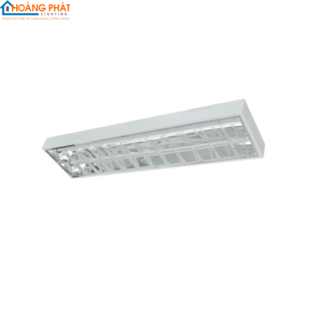 Máng đèn led phản quang lắp nổi LDN218 6500K 2x18W 1200x300 T8 Duhal