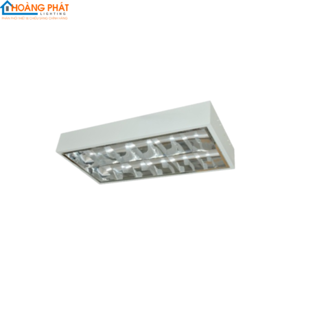 Máng đèn led phản quang lắp nổi LDN209 6500K 2x9W 600x300 T8 Duhal