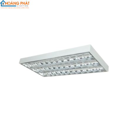 Máng đèn led phản quang lắp nổi LDN318 6500K 3x18W 1200x600 T8 Duhal