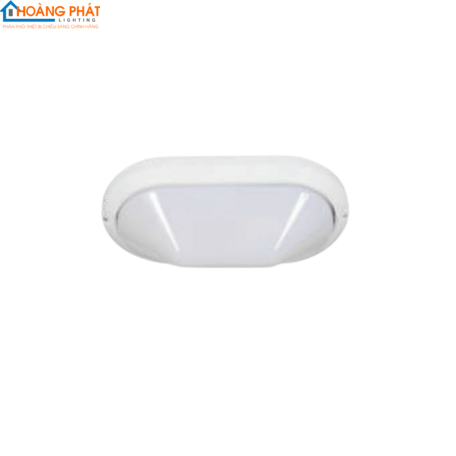 Đèn led ốp trần chống thấm LSE19 /W viền trắng Duhal