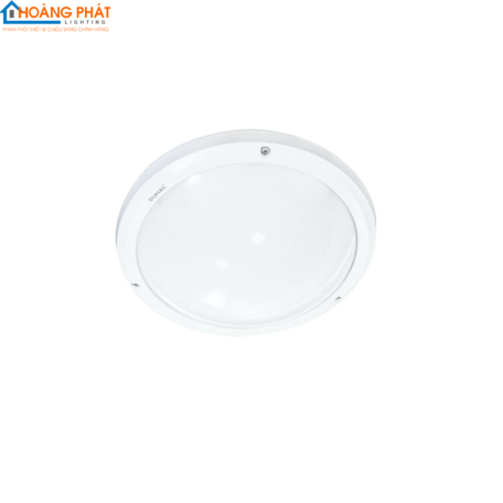 Đèn led ốp trần chống thấm SLSR18 /W viền trắng 6500K 18W Duhal