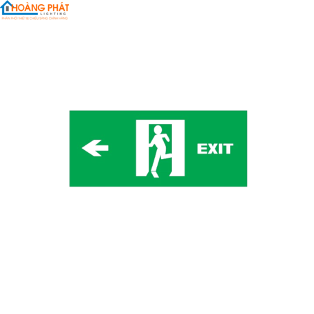 Đèn exit thoát hiểm LSM /T 2W 1 mặt Duhall tem PCCC