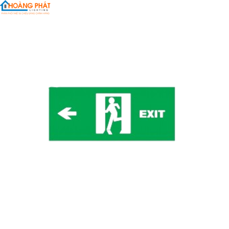 Đèn exit thoát hiểm LSM /T 2W 2 mặt Duhall tem PCCC