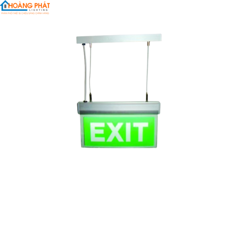 Đèn exit thoát hiểm LSM01 2W Duhall tem PCCC