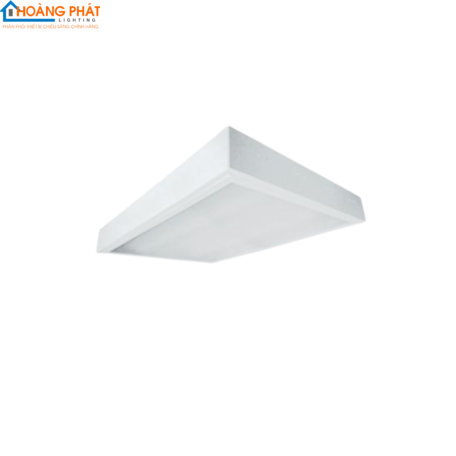 Máng đèn led phản quang lắp nổi LLN318 /T chụp trong suốt 6500K 3x18W 1200x600 T8 Duhal