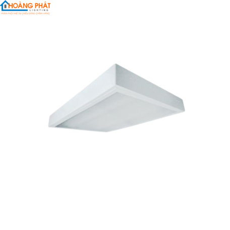 Máng đèn led phản quang lắp nổi LLN418 /T chụp trong suốt 6500K 4x18W 1200x600 T8 Duhal