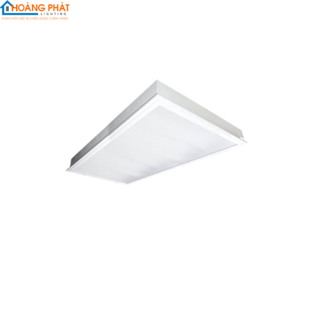 Máng đèn led phản quang âm trần LLA418 /T chụp trong suốt 3000K 4x18W 1200x600 T8 Duhal