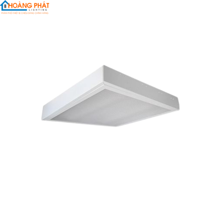 Máng đèn led phản quang lắp nổi LLN309 /T chụp trong suốt 6500K 3x9W 600x600 T8 Duhal