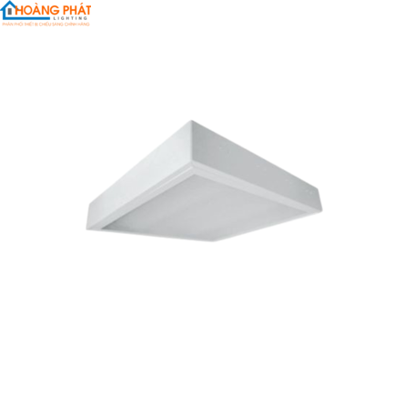 Máng đèn led phản quang lắp nổi LLN409 /T chụp trong suốt 6500K 4x9W 600x600 T8 Duhal