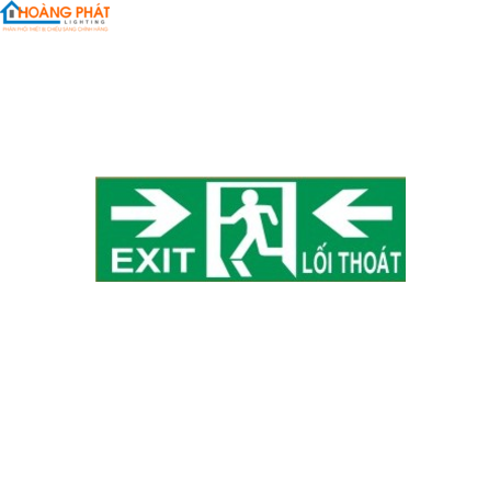 Đèn Exit dạng hộp KT110 mặt 6 Kentom