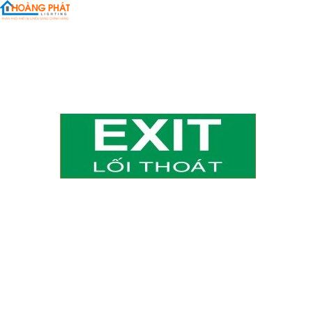 Đèn Exit dạng hộp KT110 mặt 10 Kentom