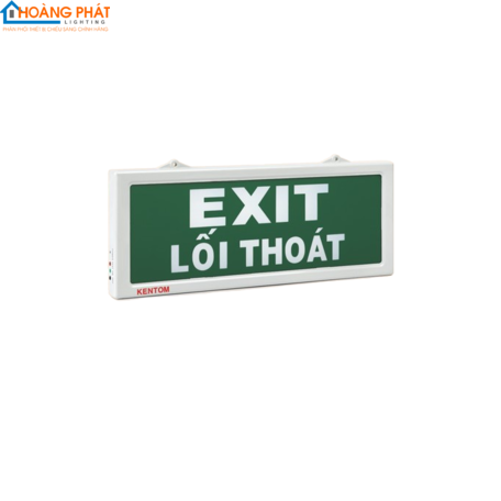 Đèn Exit dạng hộp KT 610 mặt 10 Kentom