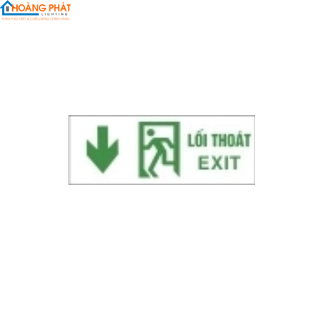 Đèn Exit dạng mica 2 mặt KT 700 mặt 4 Kentom