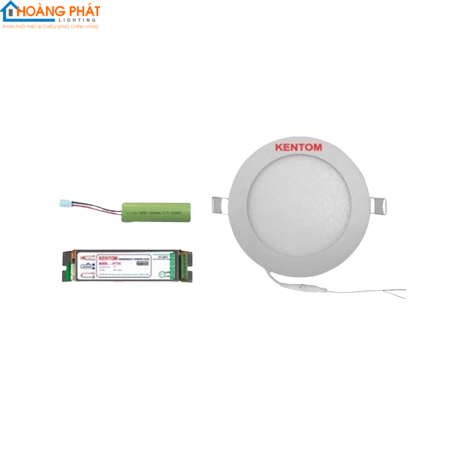 Đèn khẩn cấp âm trần bóng led 9W KT 770 tem PCCC 6000K Kentom