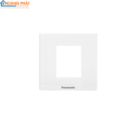 Mặt vuông dùng cho 2 thiết bị màu trắng WMFV7812 Panasonic