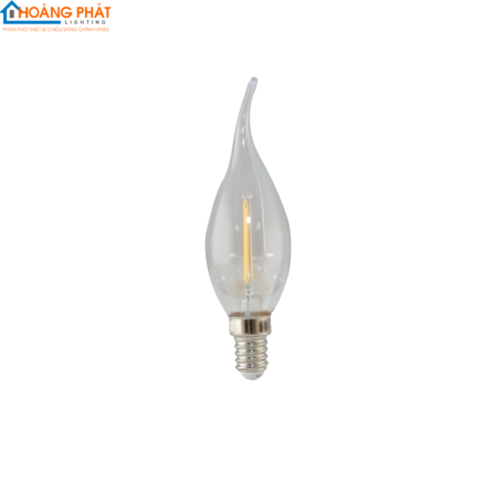 Bóng led dây tóc C35/2.5W E14 2700K Rạng Đông