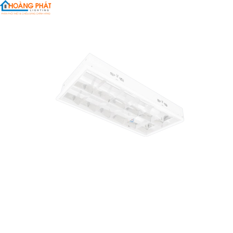 Bộ máng đèn tán quang âm trần 2x10W PRFJ218L20 300x600 Paragon 