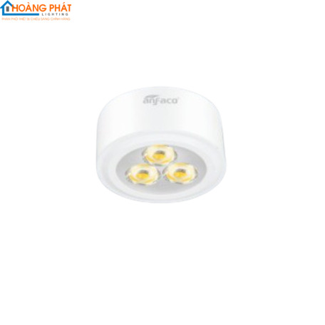 Đèn led ốp trần AFC 643 T 3W 3200K Anfaco