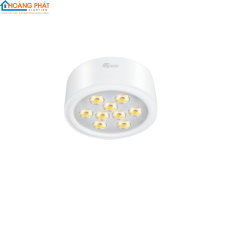 Đèn led ốp trần AFC 643 T 9W 3200K Anfaco