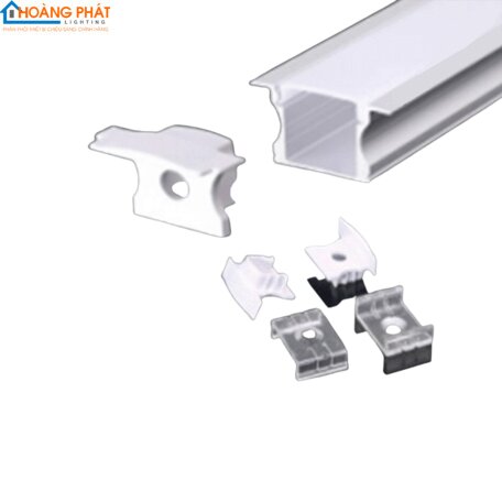 Nẹp nhôm dùng cho LED dây trong nhà NST-AB2414 Nanoco