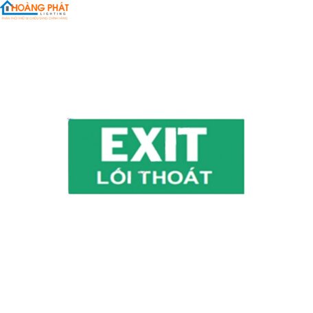 Hình chỉ hướng đèn báo Exit NEXF-E Nanoco 