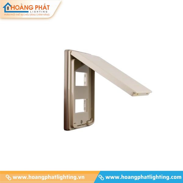 Mặt 2 thiết bị có nắp che mưa WEG7902K-VN Panasonic  