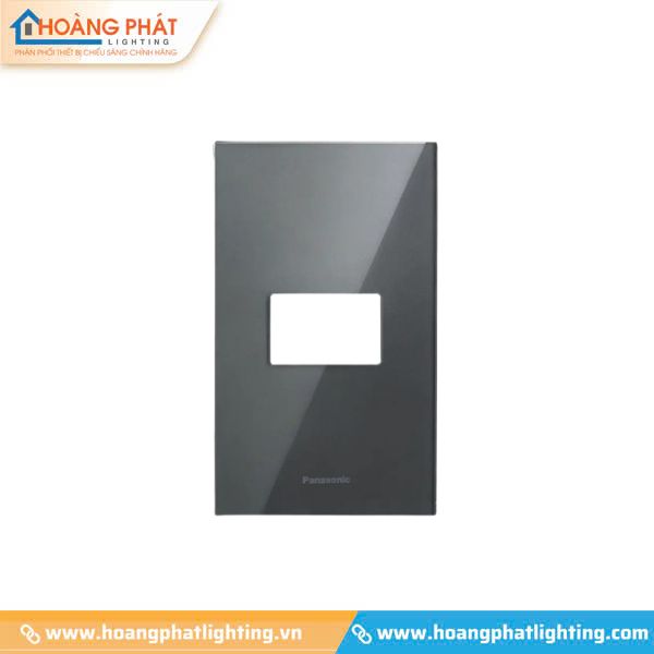 Mặt dùng cho 1 thiết bị màu xám ánh kim WEGH6801CYH-VN Panasonic