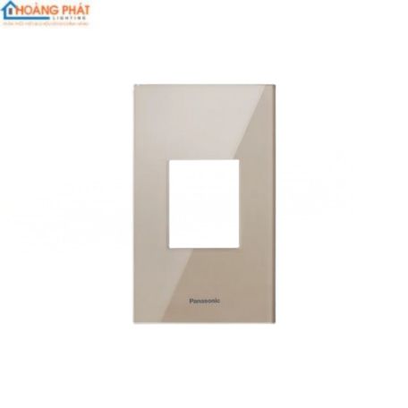 Mặt dùng riêng cho ổ đơn 3 chấu màu vàng ánh kim WEGH68029CYZ-VN Panasonic