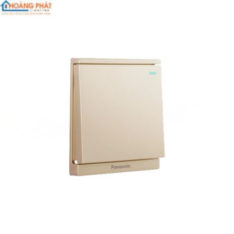 Bộ 1 công tắc C, 2 chiều, bắt vít, có chỉ báo dạ quang màu vàng ánh kim WMF512MYZ-1VN Panasonic