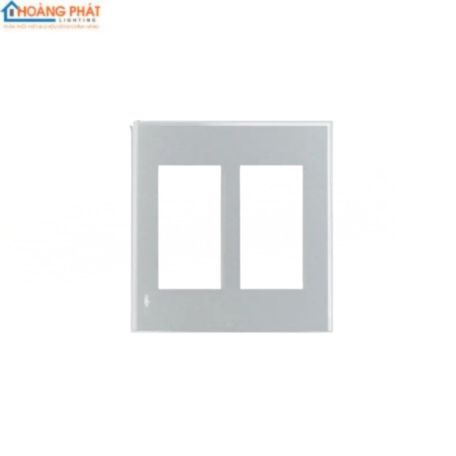 Mặt dùng cho 6 thiết bị màu trắng ánh kim WEV68060MW Panasonic