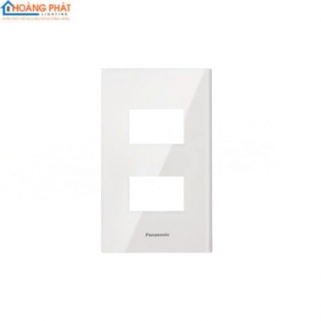 Mặt dùng cho 2 thiết bị màu trắng WEGH6802CW-VN Panasonic