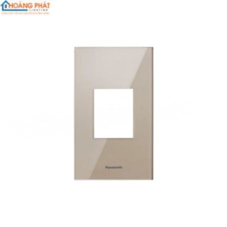 Mặt dùng riêng cho ổ đơn 3 chấu màu vàng ánh kim WEGH68029CYZ-VN Panasonic