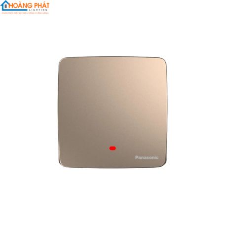Bộ 1 công tắc D, bắt vít, có đèn báo màu vàng ánh kim WMTV503307MYZ Panasonic