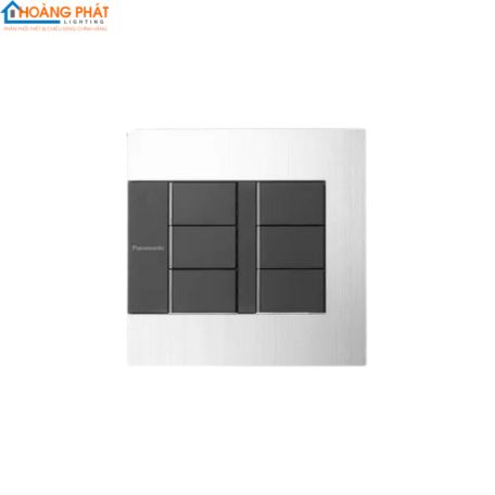 Bộ 6 công tắc có đèn báo WTEGP56572S-1-G Panasonic
